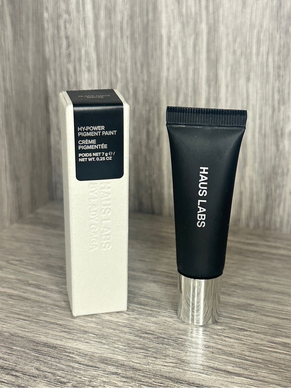 Haus Labs By Lady Gaga Hy-Power Pigment Paint - Black Onyx Matte